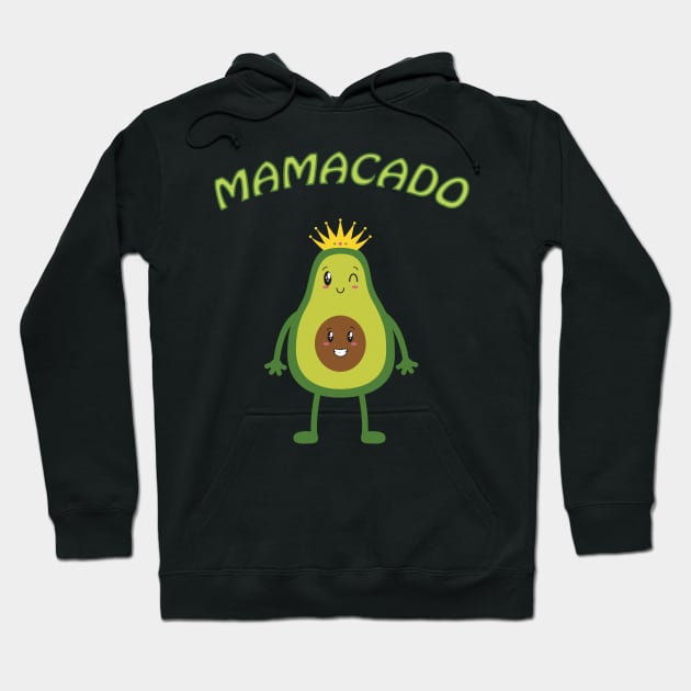 Mamacado pregnant mom new baby shower Hoodie by nedjm